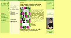 Desktop Screenshot of kulturfrauen.de